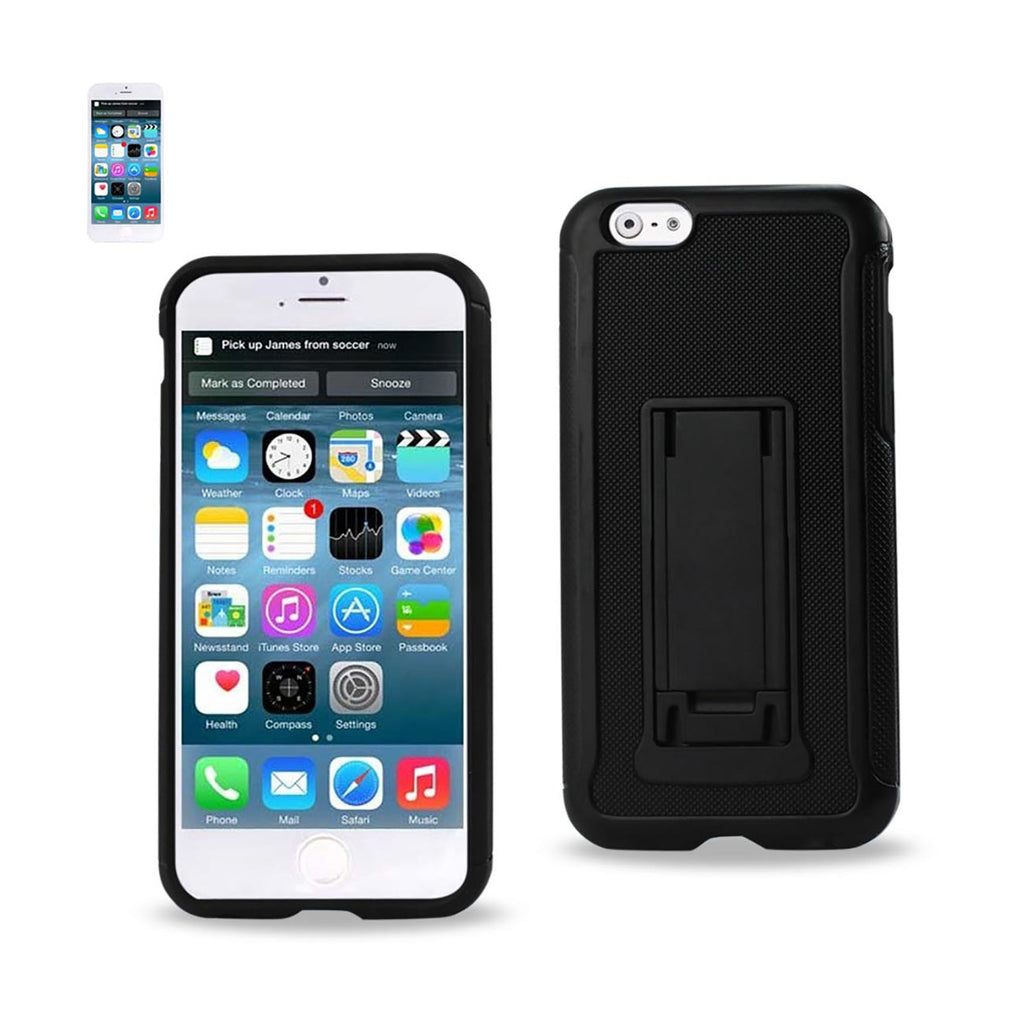 iPhone 6 Plus Hybrid Heavy Duty Case With Vertical Kickstand