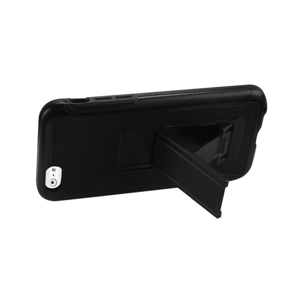 iPhone 6 Plus Hybrid Heavy Duty Case With Vertical Kickstand