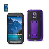 Samsung Galaxy S5 Active Hybrid Heavy Duty Case With Vertical Kickstand