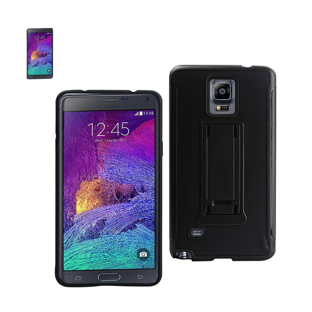 Samsung Galaxy Note 4 Hybrid Heavy Duty Case With Vertical Kickstand