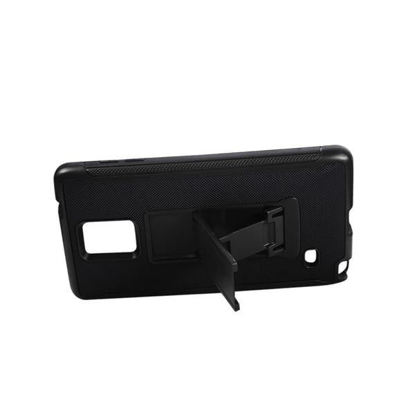 Samsung Galaxy Note 4 Hybrid Heavy Duty Case With Vertical Kickstand