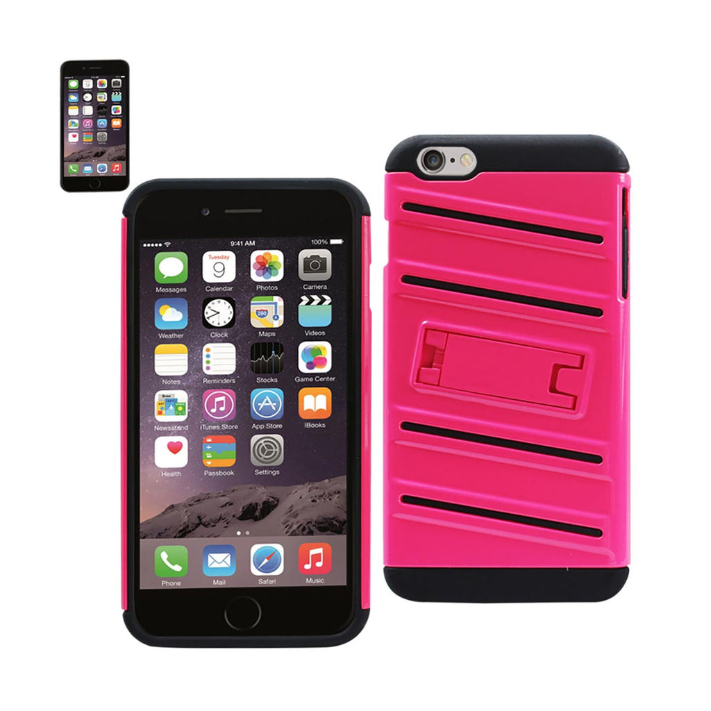 iPhone 6 Plus Hybrid Fishbone Case With Kickstand