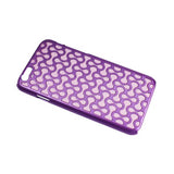  iPhone 6 Hybrid Case With Two Silicone Pads In Purple