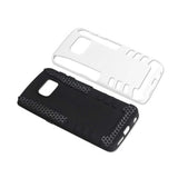  Samsung Galaxy S6 Edge Hybrid Tire Case In Black White