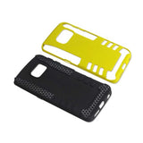  Samsung Galaxy S6 Edge Hybrid Tire Case In Black Yellow