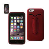 iPhone 6 Plus Hybrid Heavy Duty Case With Bending Kickstand