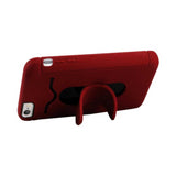  iPhone 6 Plus Hybrid Heavy Duty Case With Bending Kickstand In Red