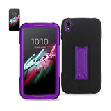 Alcatel One Touch Idol 3 Hybrid Heavy Duty 3 Pieces Case With Kickstand