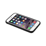  iPhone 6 Plus/ 6S Plus Solid Armor Dual Layer Protective Case In Black