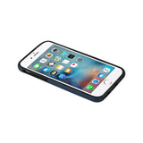  iPhone 6S/ iPhone 6 Solid Armor Dual Layer Protective Case In Navy