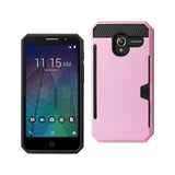 Alcatel Tru Slim Armor Hybrid Case With Card Holder