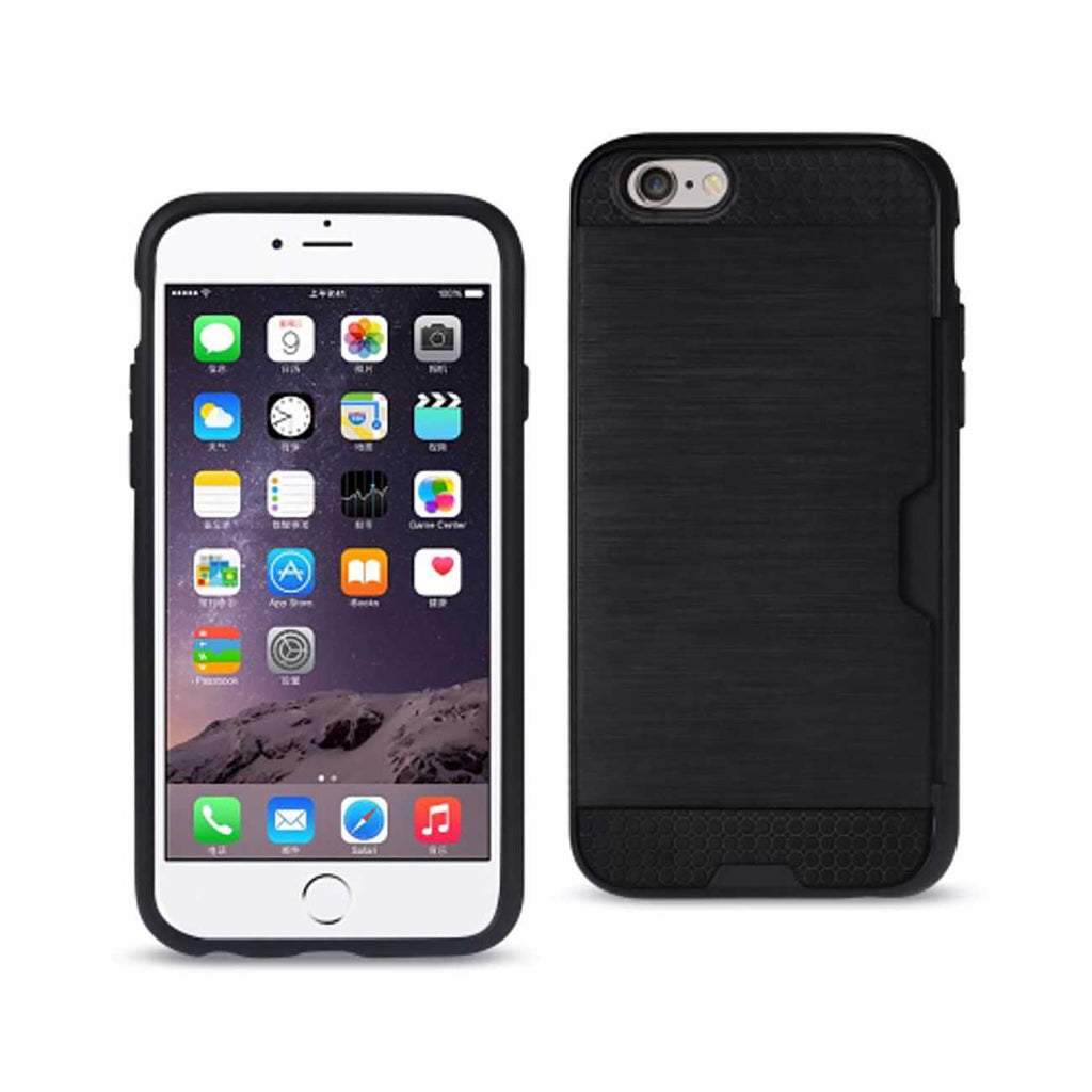 iPhone 6 Plus Slim Armor Hybrid Case With Card Holder