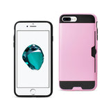 iPhone 7 Plus Slim Armor Hybrid Case With Card Holder