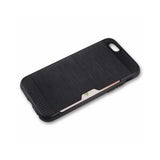  iPhone 6 Slim Armor Hybrid Case With Card Holder In Black