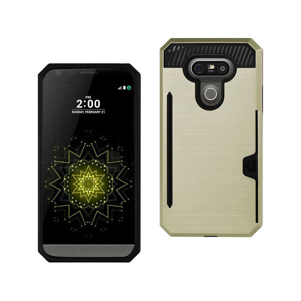 LG G5 Slim Armor Hybrid Case With Card Holder