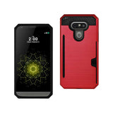 LG G5 Slim Armor Hybrid Case With Card Holder