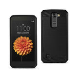 LG K7 Slim Armor Hybrid Case With Card Holder