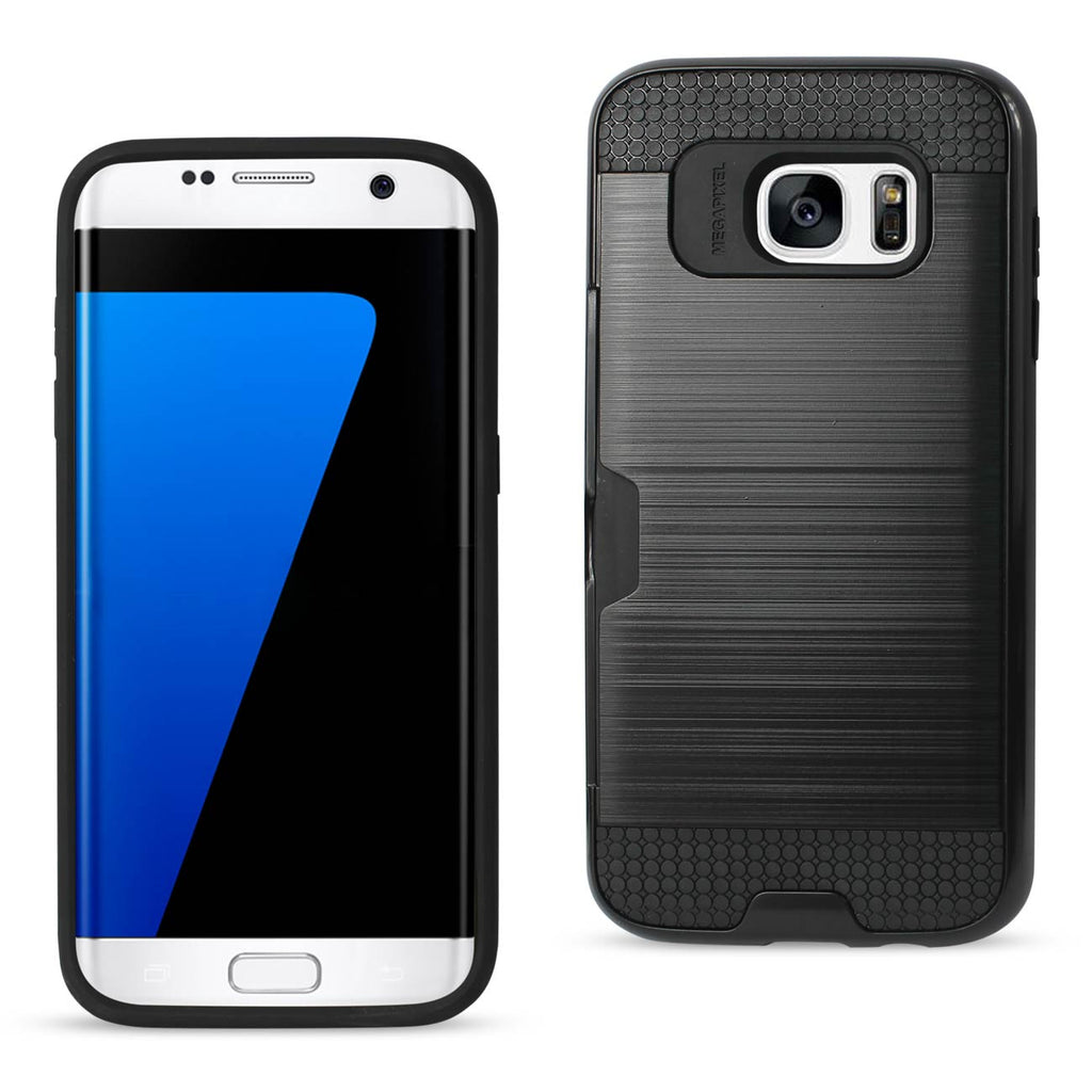 Samsung Galaxy S7 Edge Slim Armor Hybrid Case With Card Holder