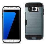 Samsung Galaxy S7 Edge Slim Armor Hybrid Case With Card Holder