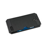  ZTE Warp 7/ Z959 Slim Armor Hybrid Case With Card Holder In Black