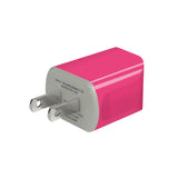  iPhone 6 1 Amp Portable Travel Adapter Charger With Cable In Hot Pink