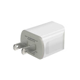  iPhone 6 1 Amp Portable Travel Adapter Charger With Cable In White