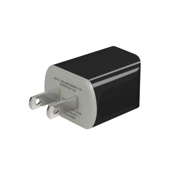 Micro USB 1 Amp Portable Micro Travel Adapter Charger With Cable