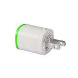 1 Amp Dual Color Portable USB Travel Adapter Charger