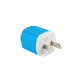  1 Amp Wall USB Travel Adapter Charger In Blue