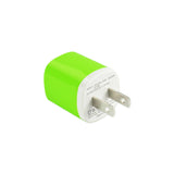  1 Amp Wall USB Travel Adapter Charger In Green