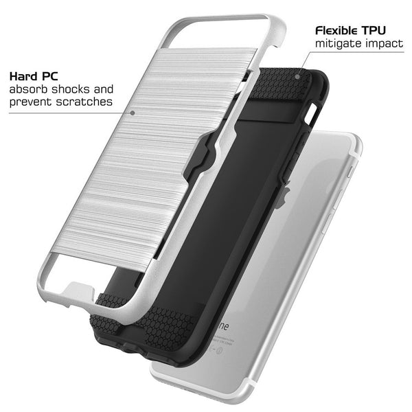 Apple iPhone7 Hybrid Card To Go Case