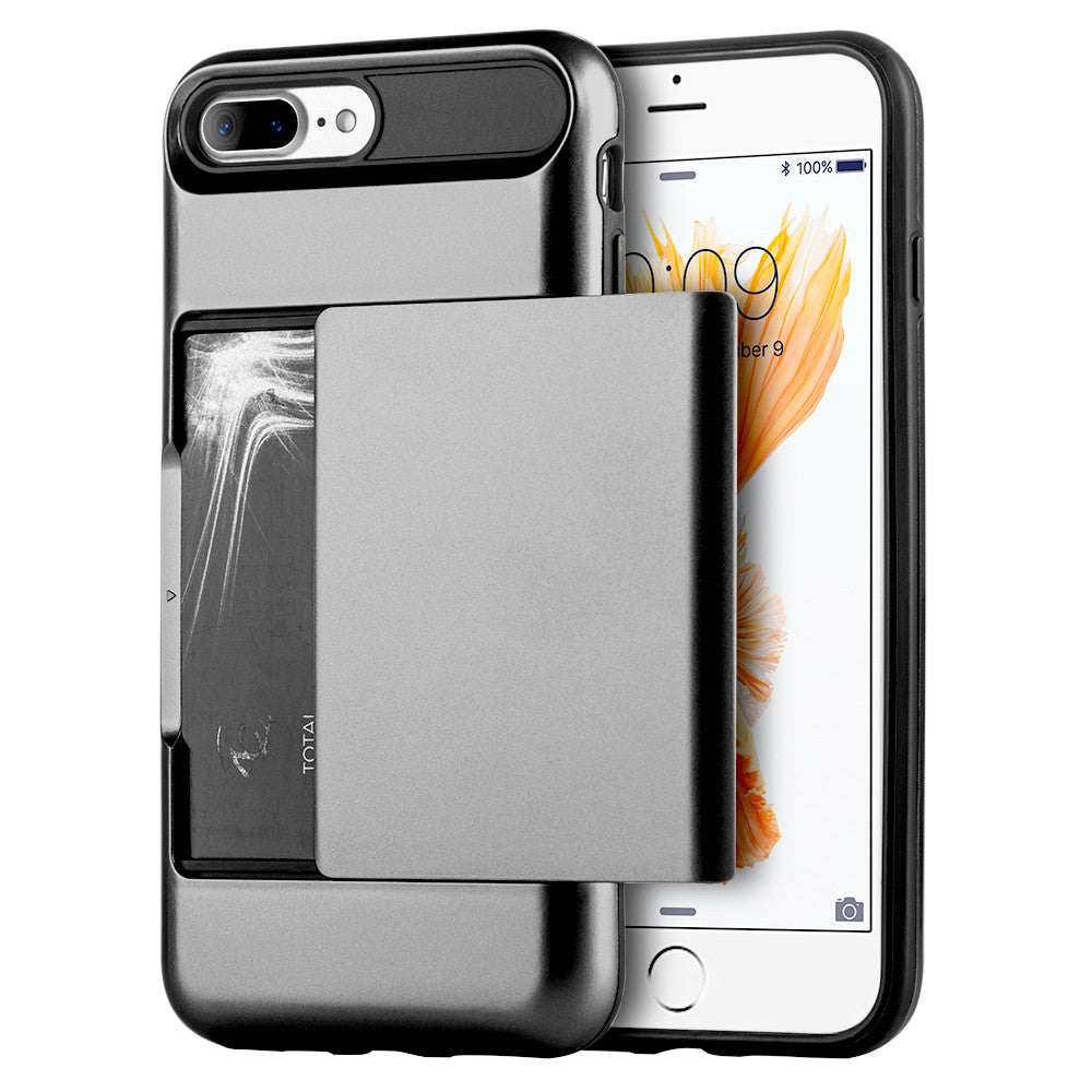 Apple iPhone7 Plus Card To Go Slider Hybrid Case