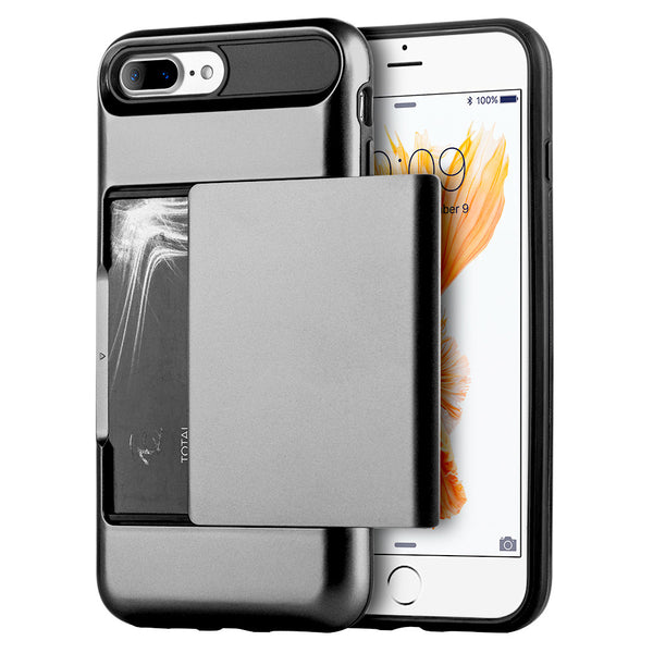 Apple iPhone7 Plus Card To Go Slider Hybrid Case