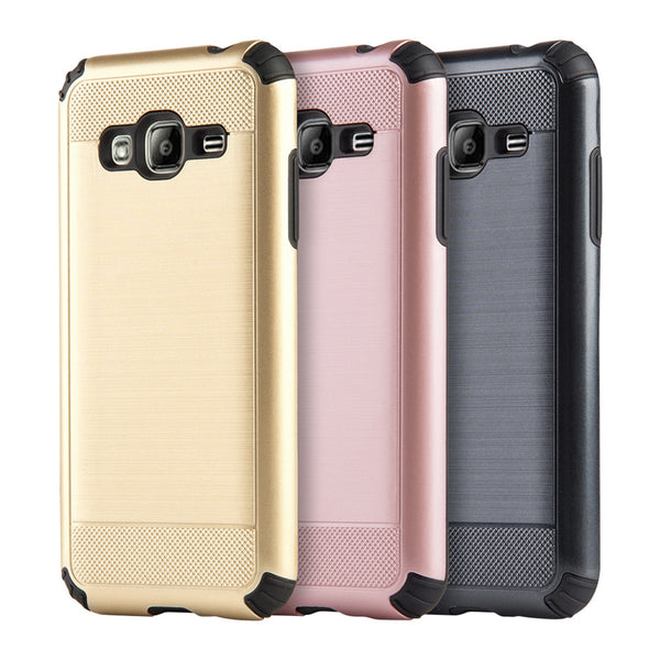 Samsung Galaxy J3 (2015) Silkee Armor Anti Shock Pc + TPU