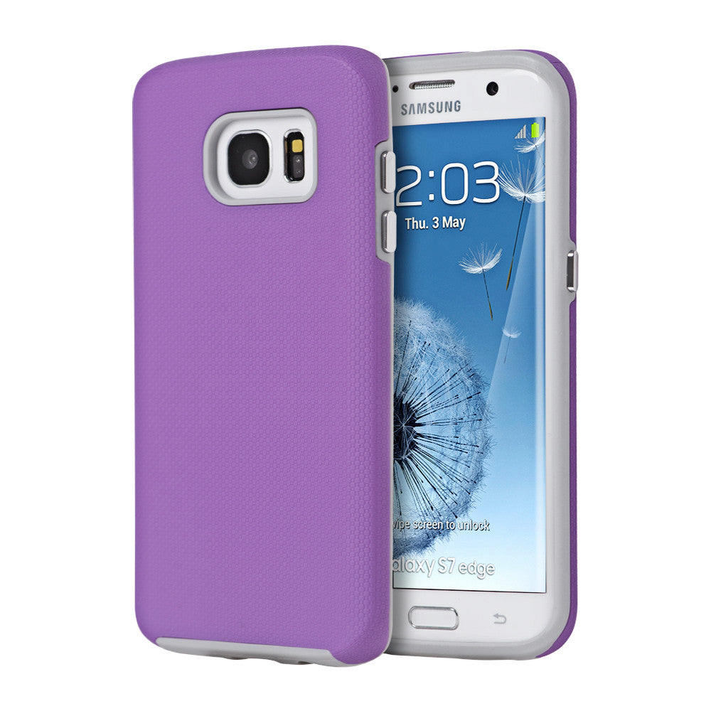 Samsung Galaxy S7 Edge Ezpress Anti-Slip Hybrid Case