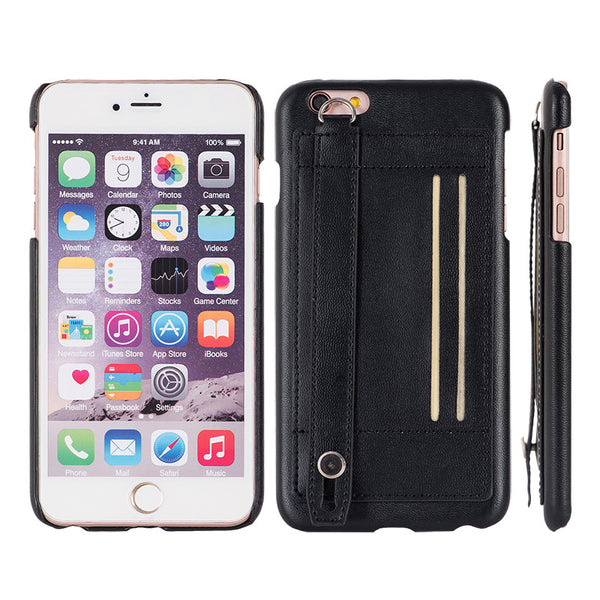 Apple iPhone 6 / 6S Plus Strappy Premium Leather Case