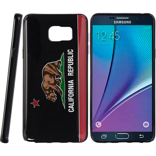 Samsung Galaxy Note 5 Black TPU Imd Case