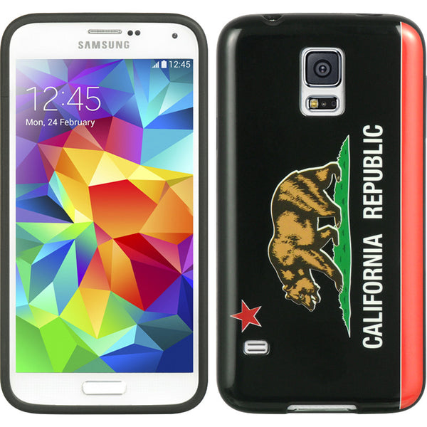 Samsung Galaxy S5  Black TPU Imd Case