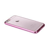  iPhone 6 Frame Case With Clear Back In Shiny Pink