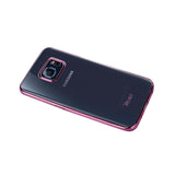  Samsung Galaxy S6 Edge Frame Case In Shiny Pink