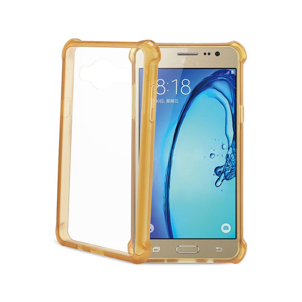 Samsung Galaxy On5/ J5 Clear Bumper Case With Air Cushion Shock Absorption