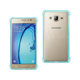 Samsung Galaxy On5/ J5 Clear Bumper Case With Air Cushion Shock Absorption