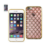 iPhone 6S Plus Flexible 3D Rhombus Pattern Tpu Case