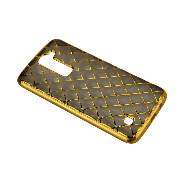 LG K7 Flexible 3D Rhombus Pattern Tpu Case