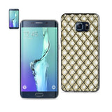 Samsung Galaxy S6 Edge Plus Flexible 3D Rhombus Pattern Tpu Case