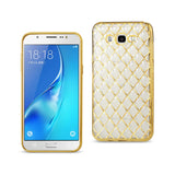 Samsung Galaxy J7 Flexible 3D Rhombus Pattern Tpu Case