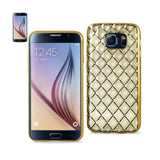 Samsung Galaxy S6 Flexible 3D Rhombus Pattern Tpu Case