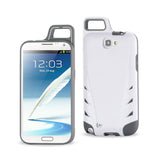 Samsung Galaxy Note 2 Dropproof Workout Hybrid Case With Hook