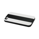  iPhone 5C Striped Case In Black White