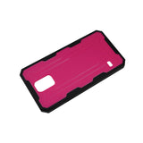  Samsung Galaxy S5 Dual Color Transformer Case In Hot Pink Black